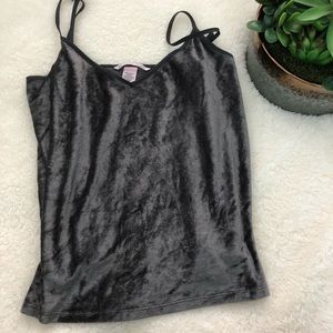 Victoria Secret Velvet Cropped Cami